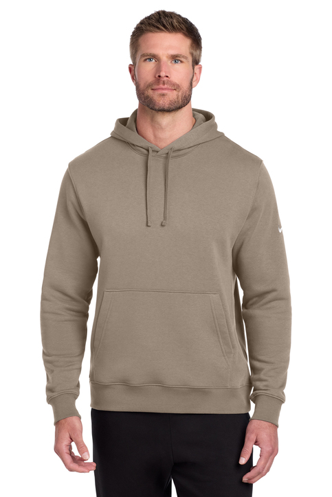 Nike Club Fleece Sleeve Swoosh 1/2-Zip | Product | SanMar