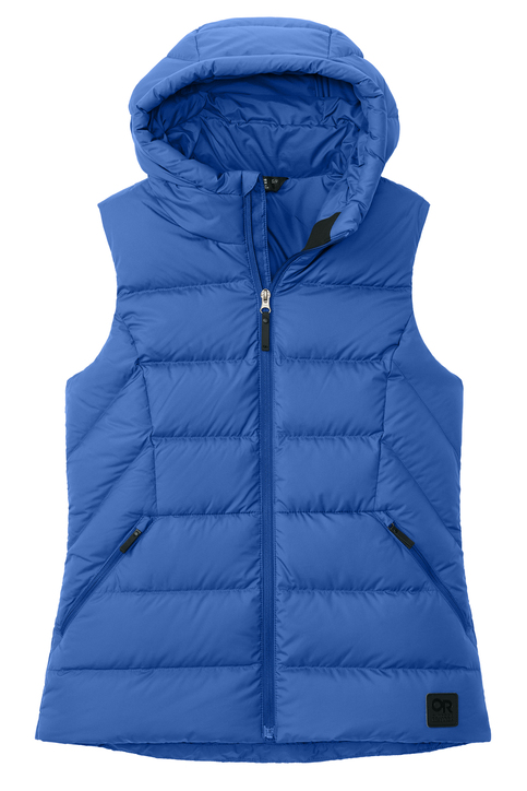 Outdoor Research Women's Coldsnap Hooded Down Vest | Product | SanMar
