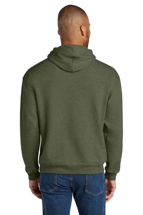 Jerzees Ultimate Unisex CVC Ring Spun Hooded Sweatshirt | Product