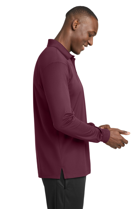Sport-Tek Long Sleeve Micropique Sport-WickPolo | Product | SanMar