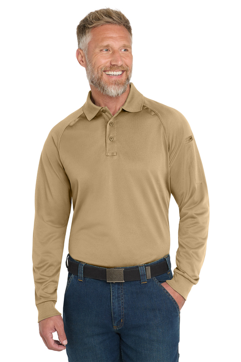 CornerStone Select Long Sleeve Snag-Proof Tactical Polo | Product | SanMar