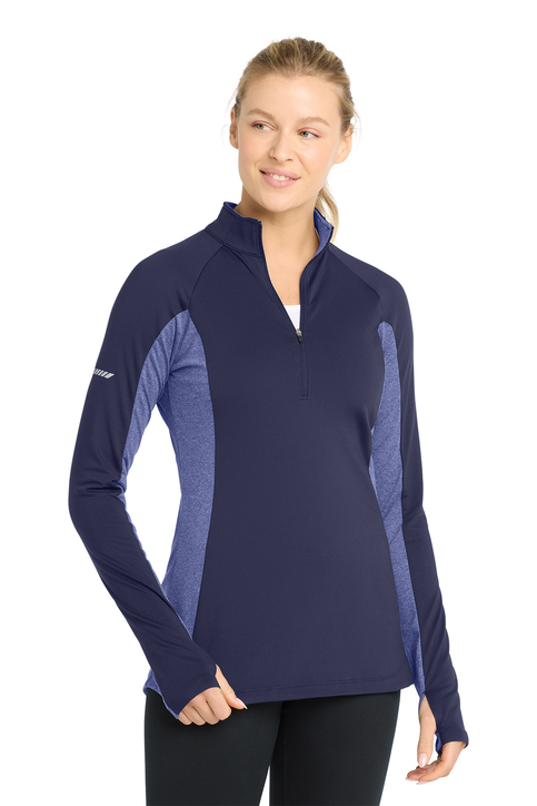 Sport-Tek Sport-Wick Stretch Contrast 1/4-Zip Pullover | Product