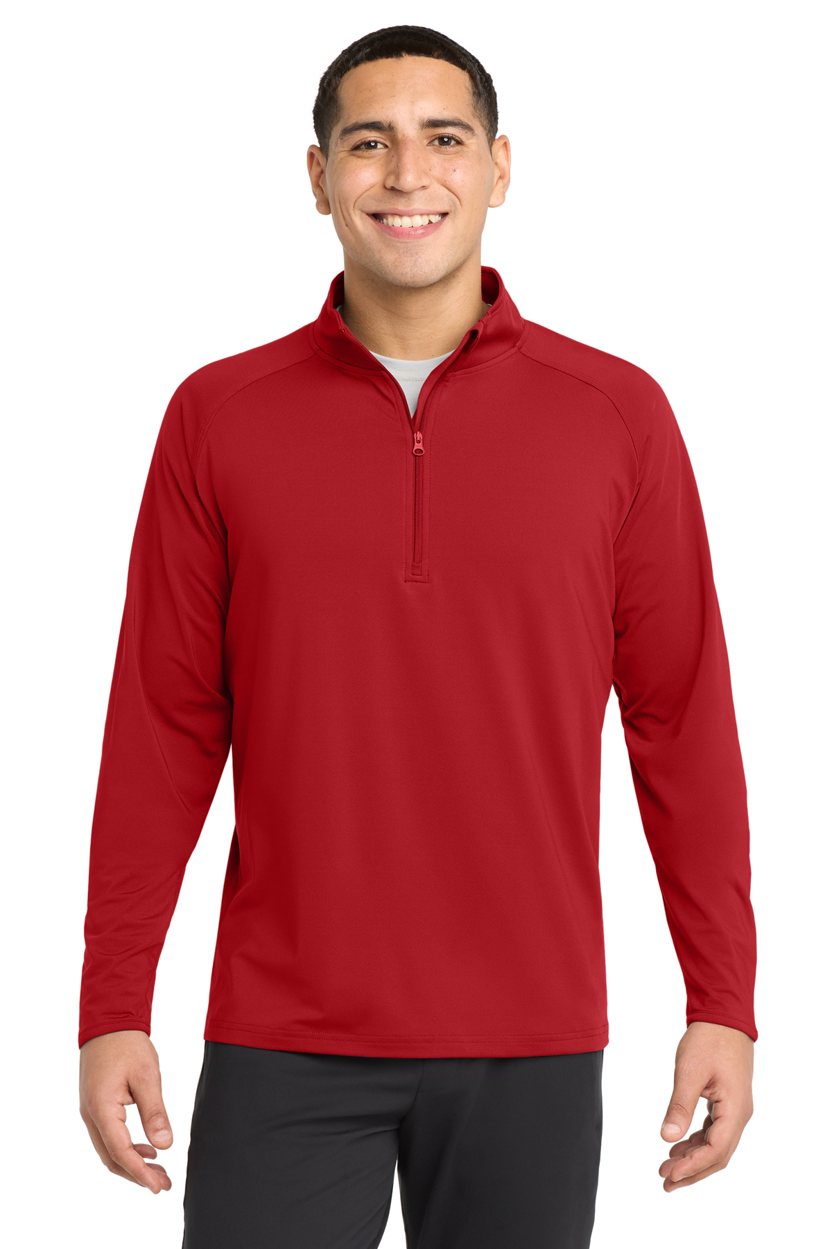 ウェア Hyperstretch Half Zip Pullover Jersey 1200W-4054-TrueRed-0-