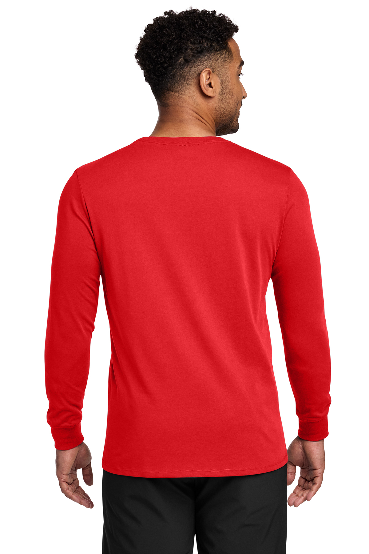 Nike Dri-FIT Cotton/Poly Long Sleeve Tee | Product | SanMar