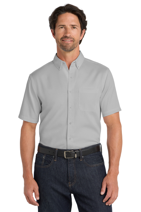 Port Authority Long Sleeve SuperPro React Twill Shirt | Product