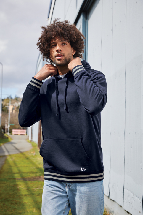 New Era Comeback Fleece Pullover Hoodie | Product | SanMar