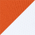 Deep Orange/ White