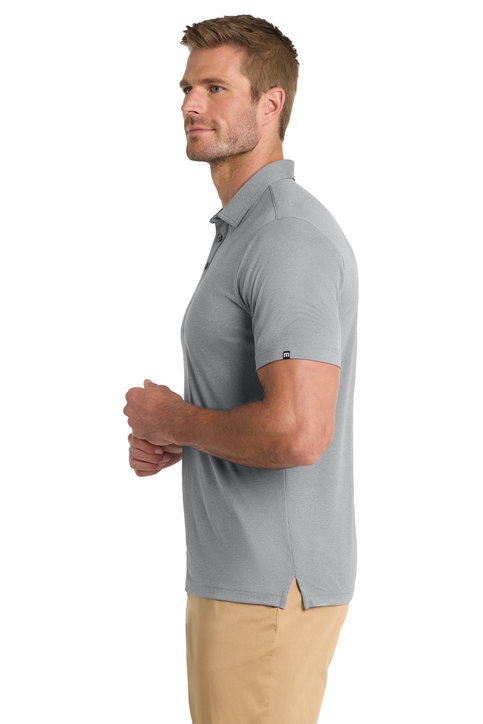 Transport X CLUBHAUS Laurel Polo グレーSサイズ TravisMathew Coto Performance Polo | Product | SanMar
