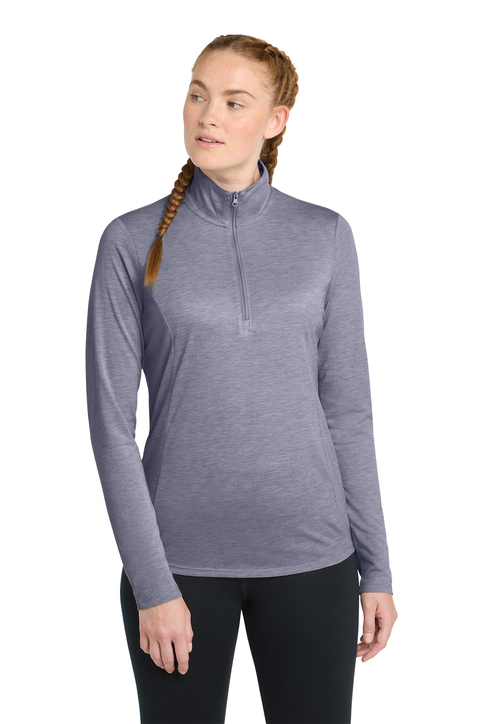 Sport-Tek PosiCharge Tri-Blend Wicking 1/4-Zip Pullover | Product