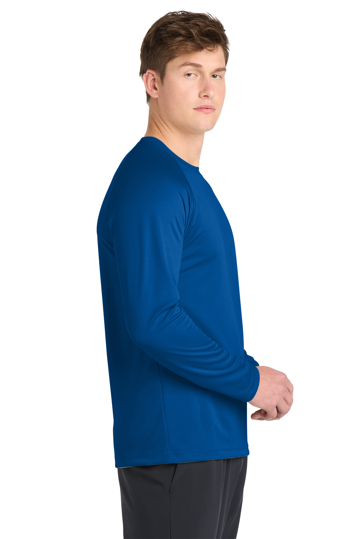 SEA ALIVE RAGLAN LIS TEE NAVY Lサイズ SU24-faherty-MKU2439-DNY-ls-