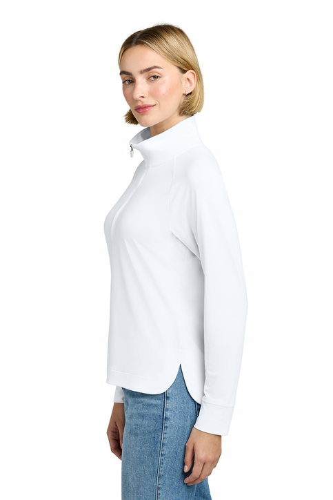 Brooks Brothers Women's Luxe Performance 1/4-Zip | Product | SanMar