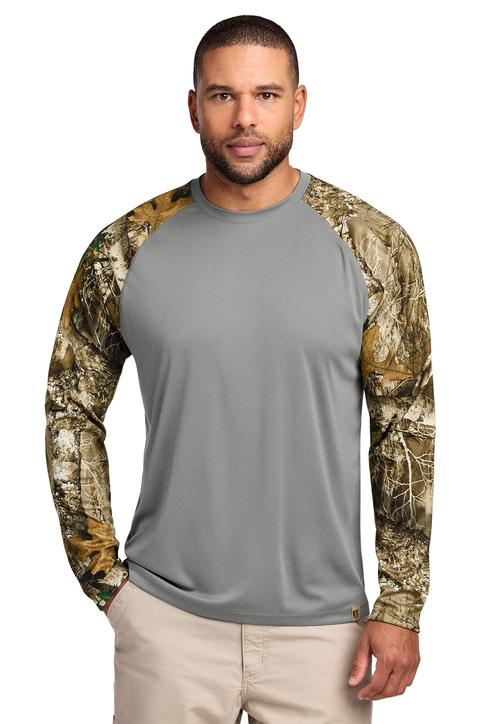 トップス WOODBLOCK LS MESH RUGGER SHIRT REAL TREE Realtree Gulf Stream Long Sleeve Fishing Tee – Colosseum Athletics