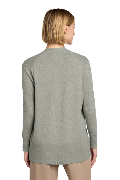 Brooks Brothers Women's Cotton Stretch Long Cardigan Sweater