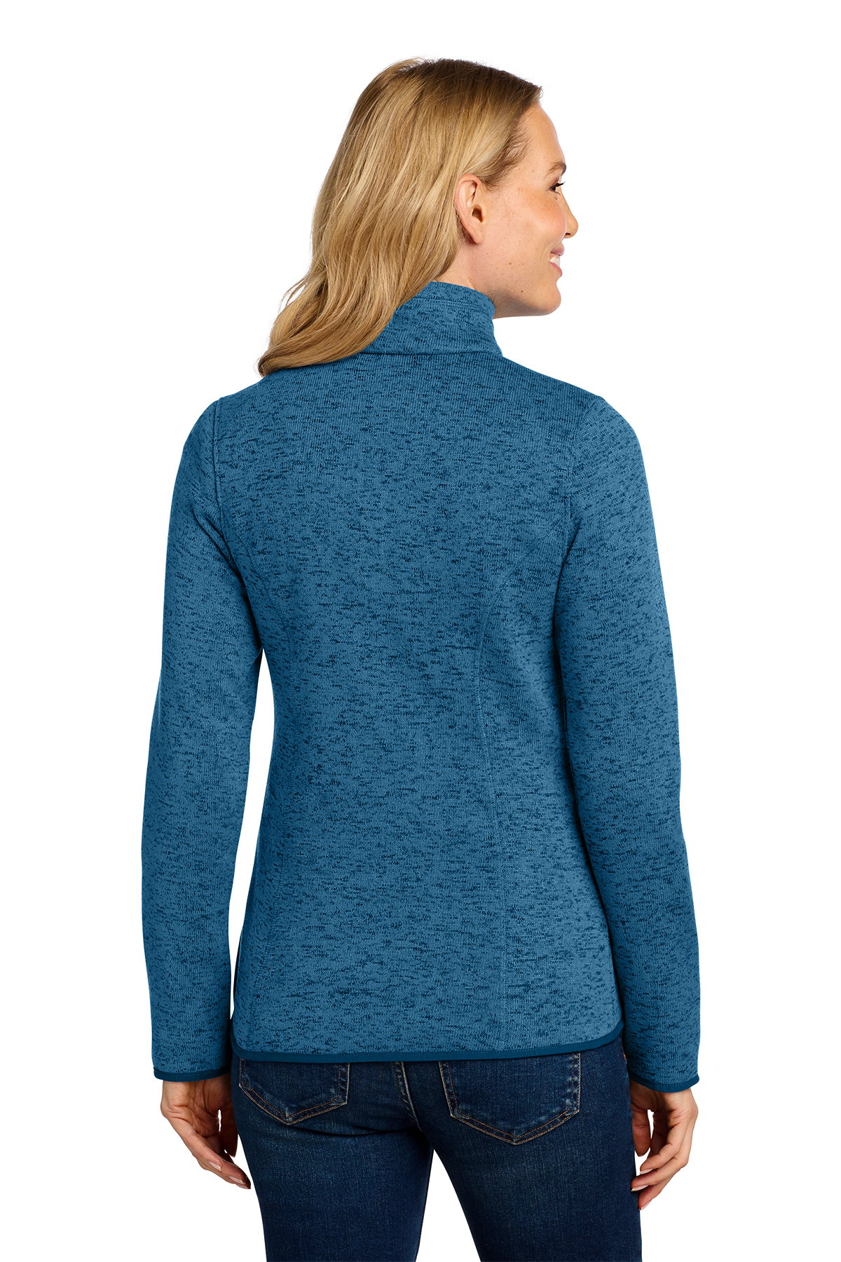 Port Authority Women's Sweater Fleece Jacket | Product | Port