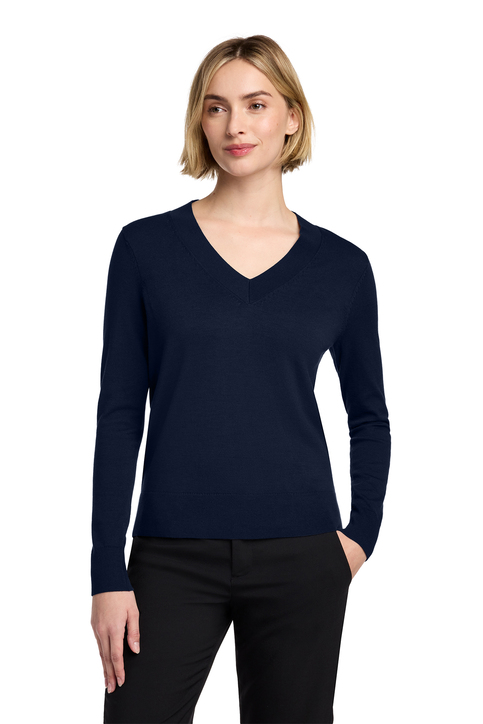 Brooks Brothers Cotton Stretch 1/4-Zip Sweater | Product | SanMar