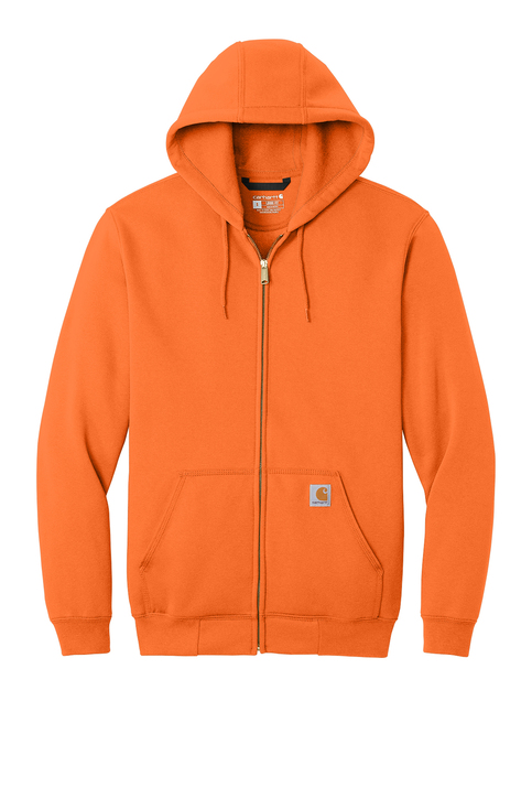 Carhartt Midweight Hooded Zip-Front Sweatshirt | Product | SanMar