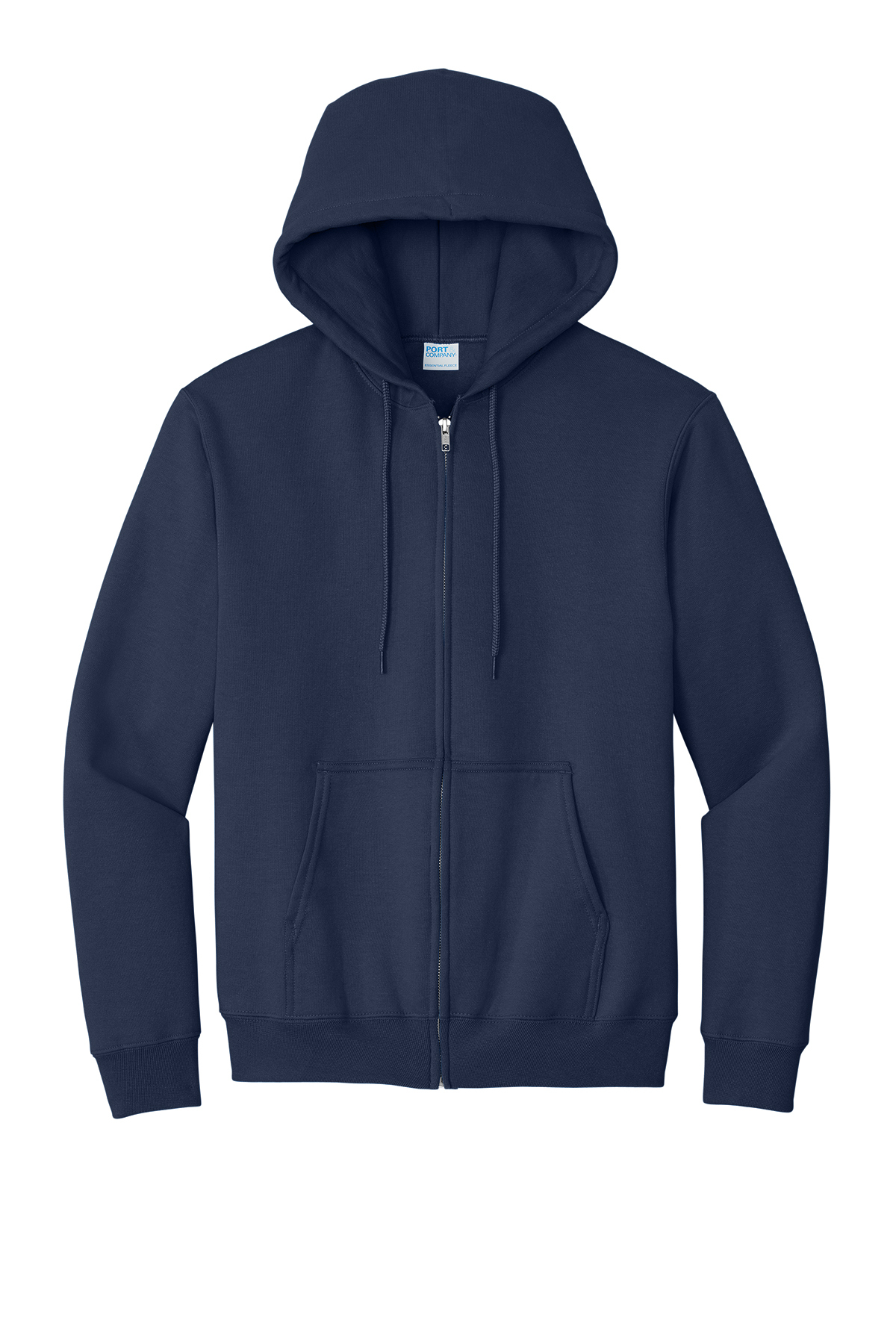 Port & Company Essential Fleece Full-Zip Hooded Sweatshirt 
