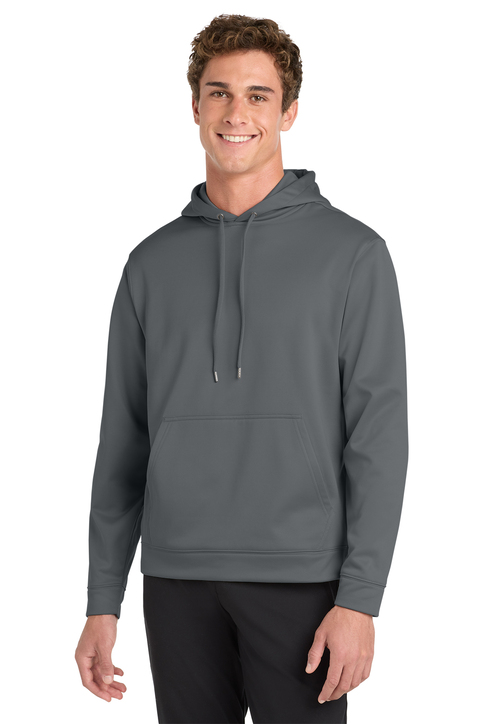 Sport-Tek Sport-Wick Fleece Short Sleeve Hooded Pullover | Product