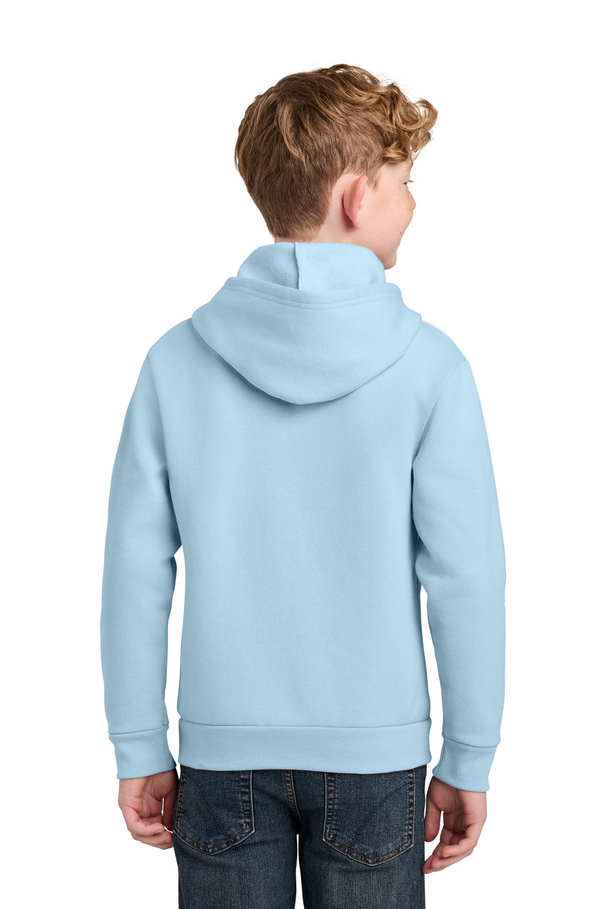 Port & Co Youth Easy Fleece Pullover Hooded Sweatshirt | Product