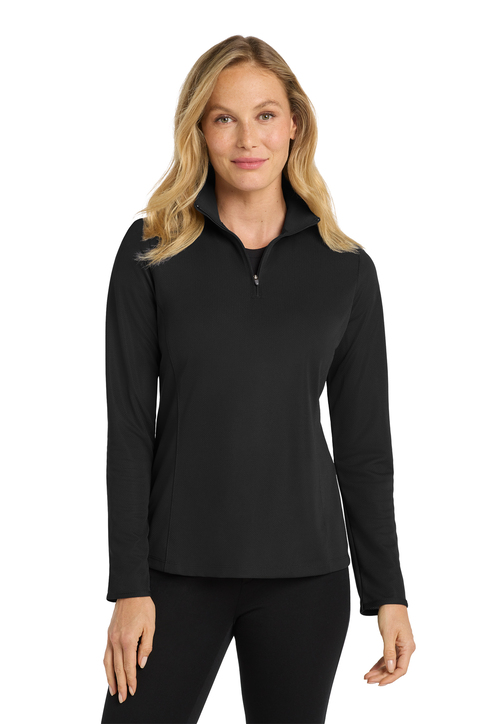 Port Authority Women's Pinpoint Mesh 1/2-Zip | Product | Port