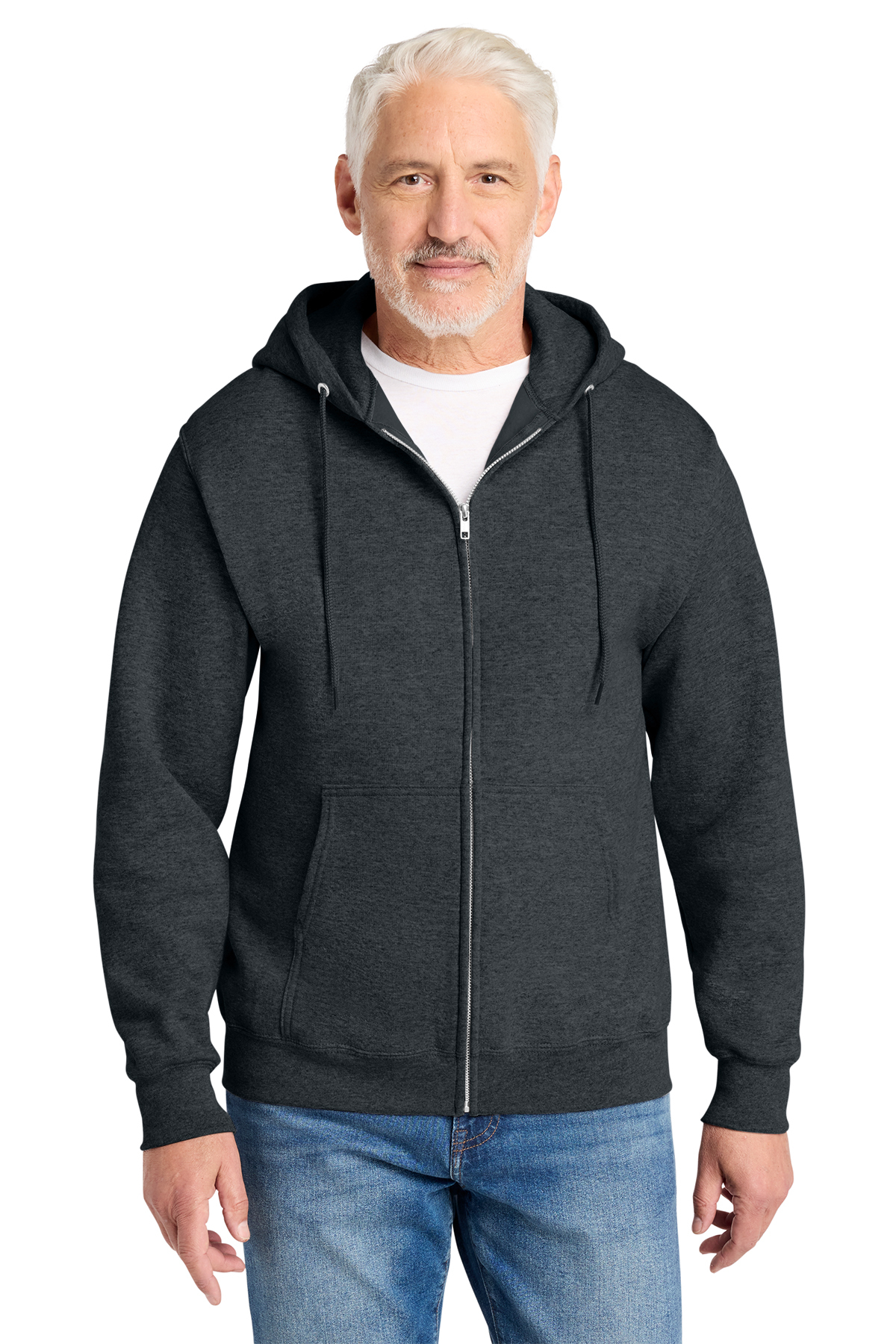 Port & Co Core Fleece Full-Zip Hooded Sweatshirt | Product | Port