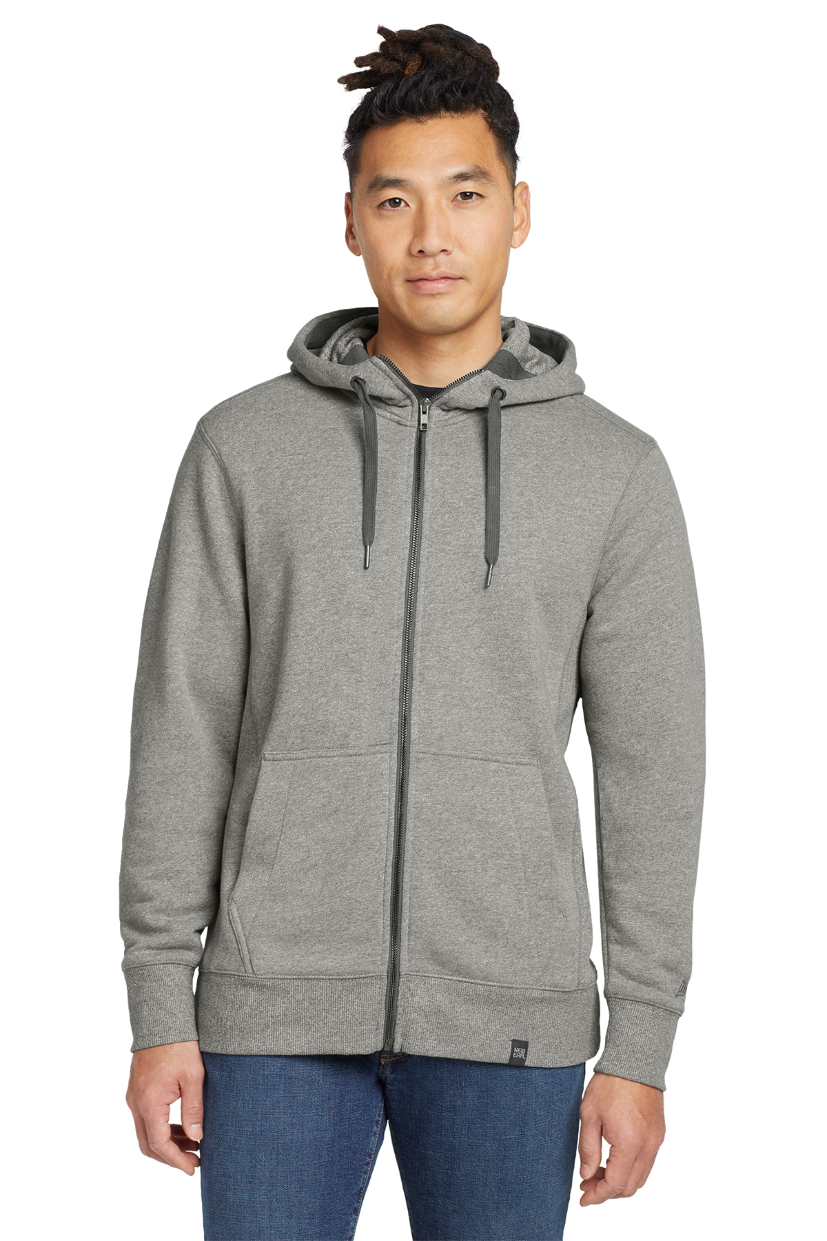 New Era ® French Terry Full-Zip Hoodie | Product | SanMar