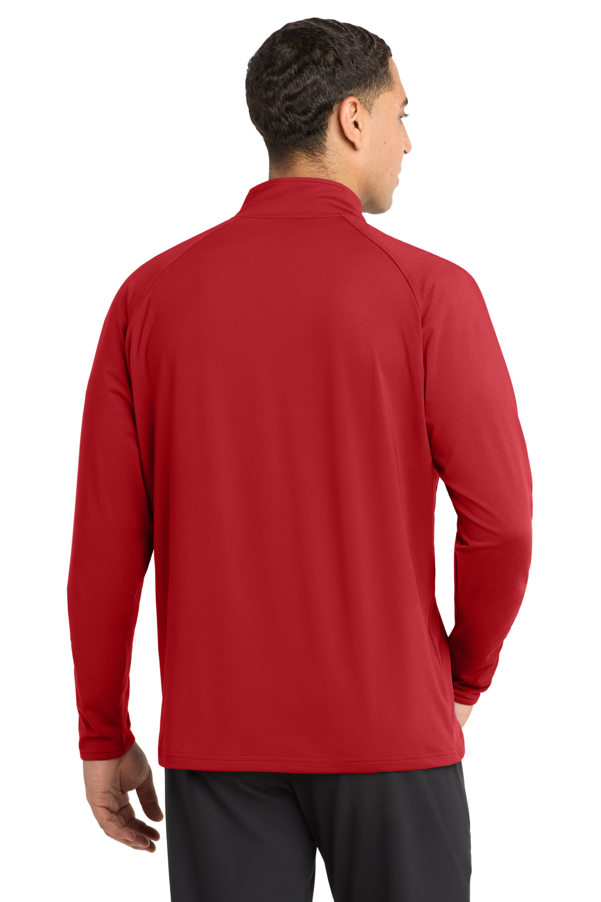 SWEAT ZIPPÉ (Homme) - Centre Equestre de Montmagny - Rouge - BCU03K