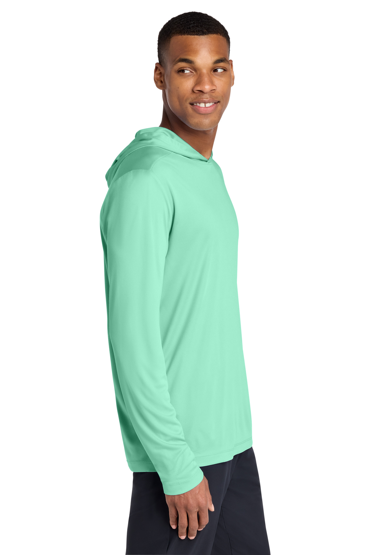 Sport-Tek Posi-UV Pro Long Sleeve Hoodie | Product | Sport-Tek