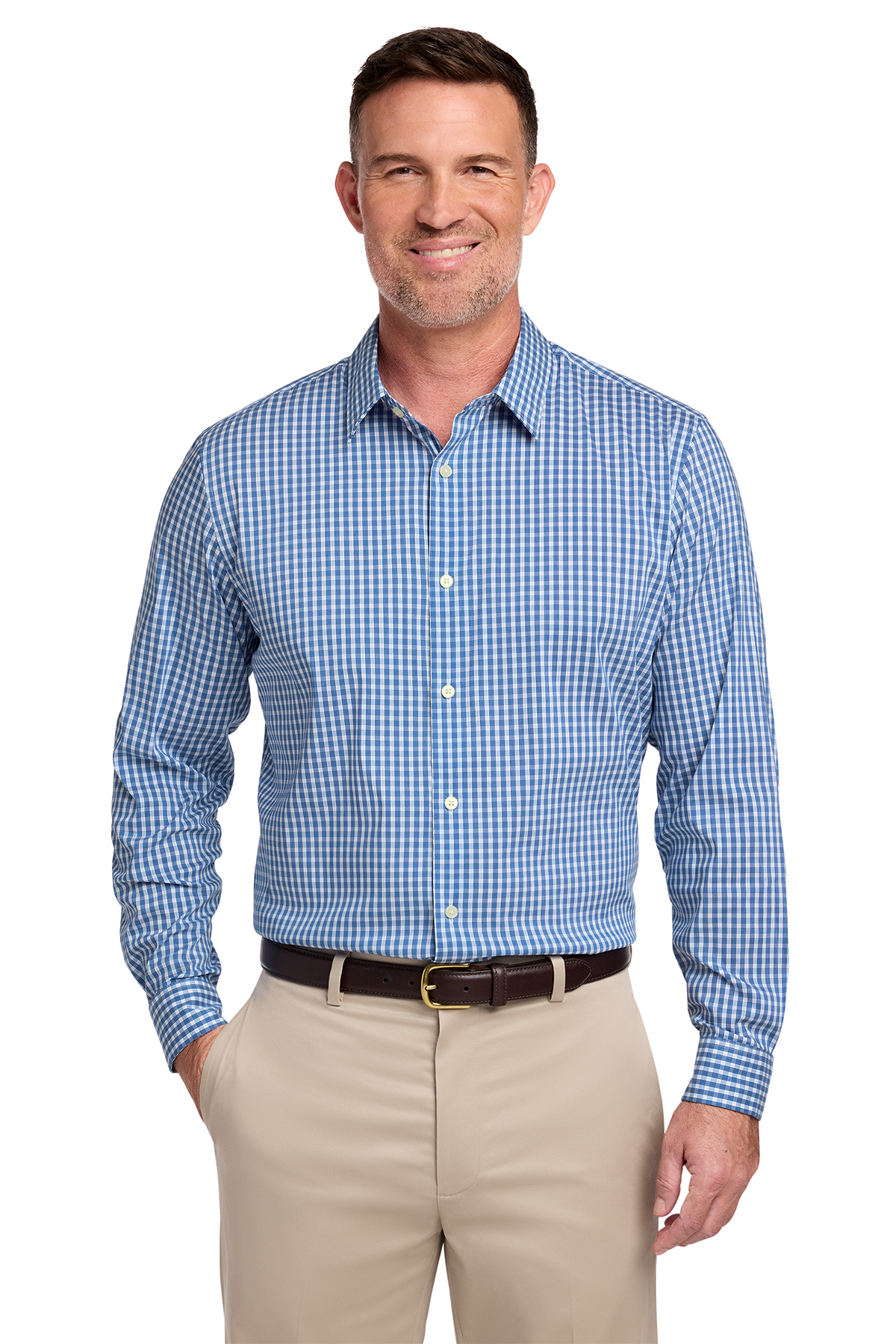 Brooks Brothers Tech Stretch Patterned Shirt | Product | Company