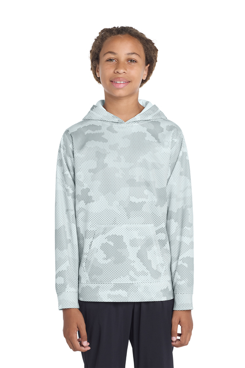 Sport-Tek Sport-Wick CamoHex Fleece Hooded Pullover | Product | SanMar