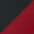 Black/ Deep Red