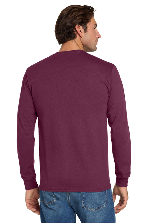 maroon dri fit long sleeve
