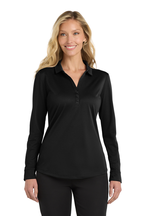 Port Authority Silk Touch Performance Long Sleeve Polo | Product
