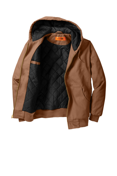 CornerStone Tall Duck Cloth Hooded Work Jacket | Product | SanMar