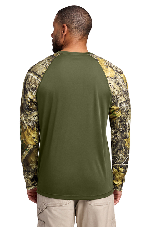 Russell Outdoors Realtree Colorblock Performance Long Sleeve Tee