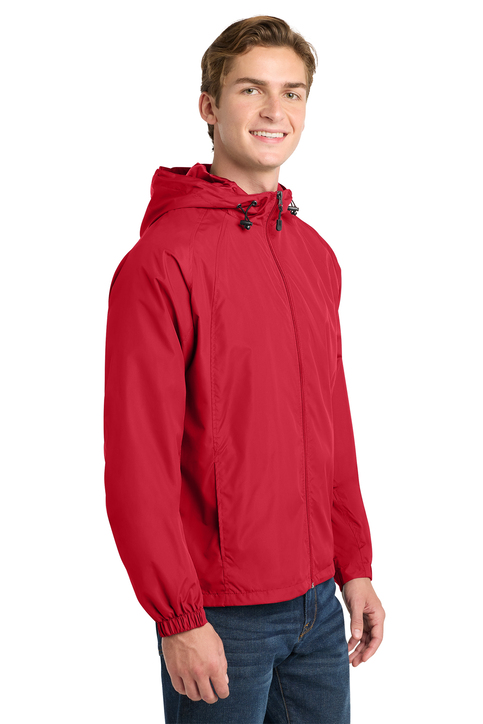 Sport-Tek Hooded Raglan Jacket | Product | SanMar
