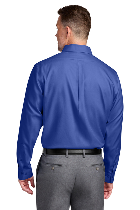 Brooks Brothers Wrinkle-Free Stretch Nailhead Shirt | Product | SanMar