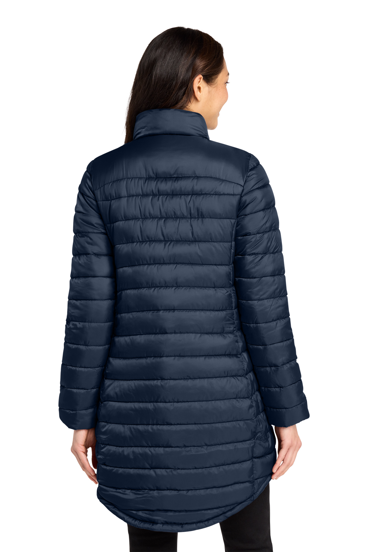 Port Authority Women's Horizon Puffy Long Jacket | Product | Port
