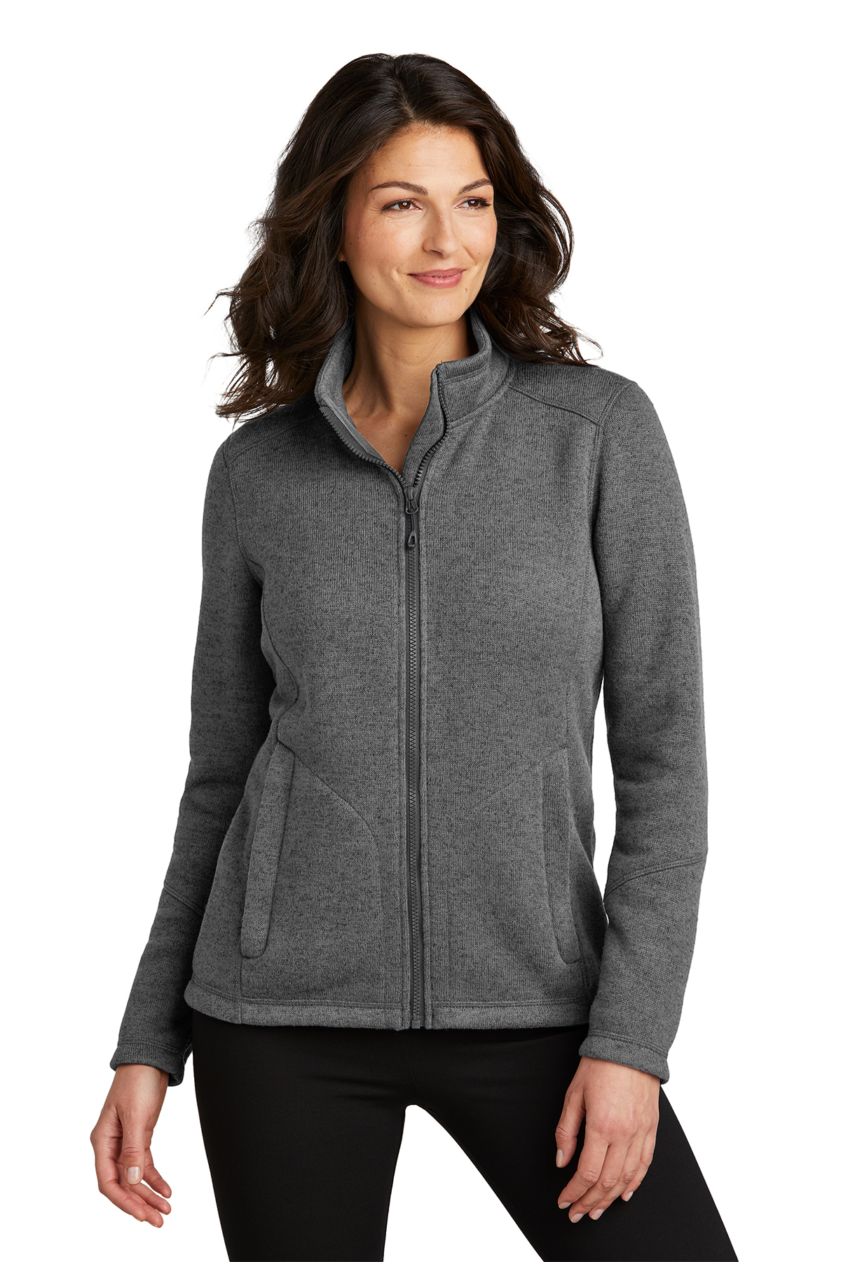Port Authority Ladies Arc Sweater Fleece Jacket, Product