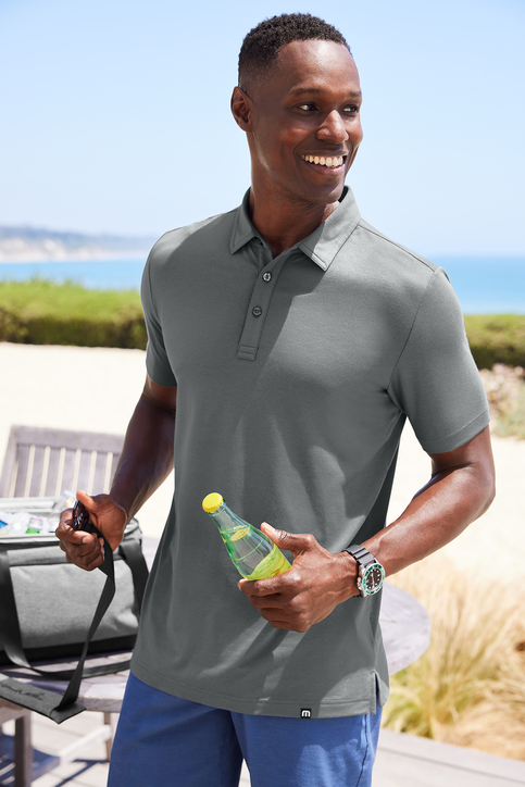 TravisMathew Glenview Solid Polo | Product | SanMar