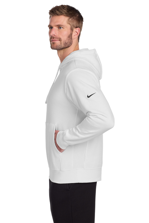 Nike Club Fleece Sleeve Swoosh Pullover Hoodie | Product | SanMar