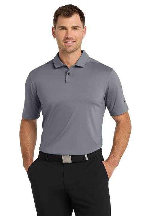 grey dri fit polo shirts