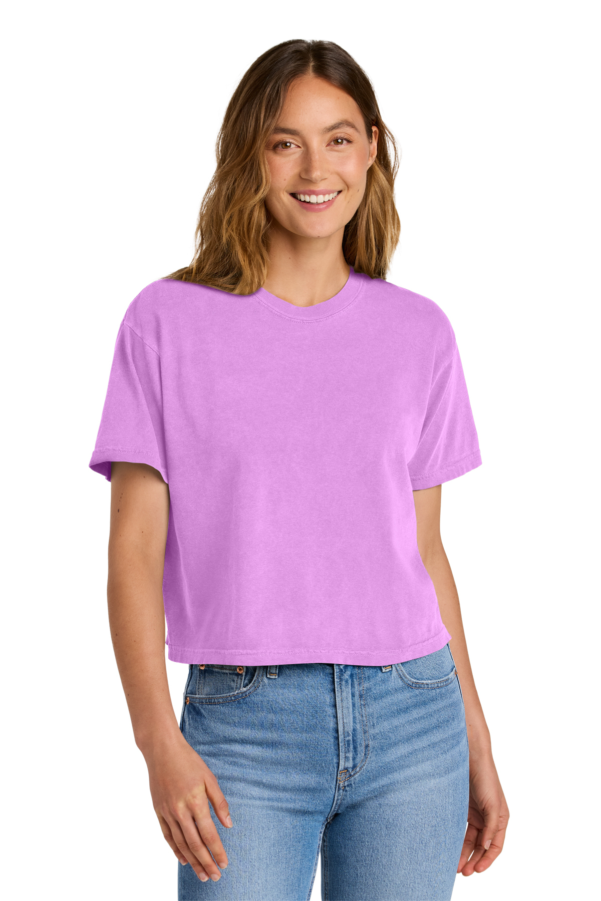 Comfort Colors Women's Heavyweight Boxy Tee | Product | SanMar