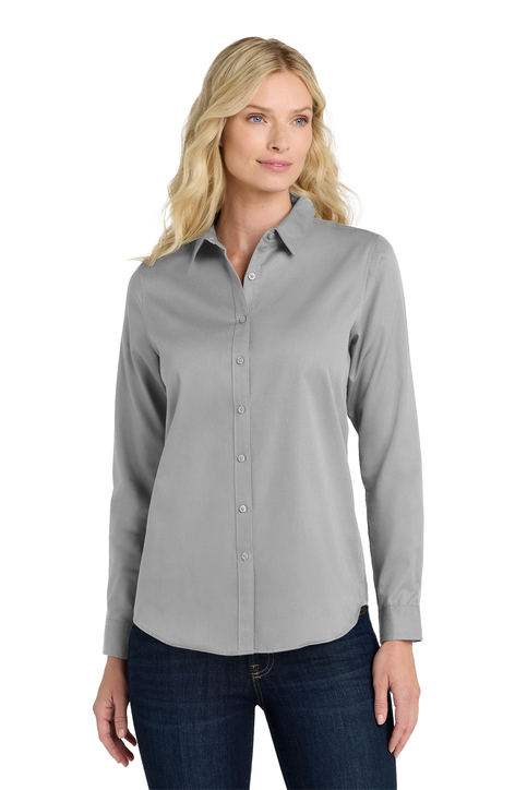 Port Authority Long Sleeve SuperPro React Twill Shirt | Product