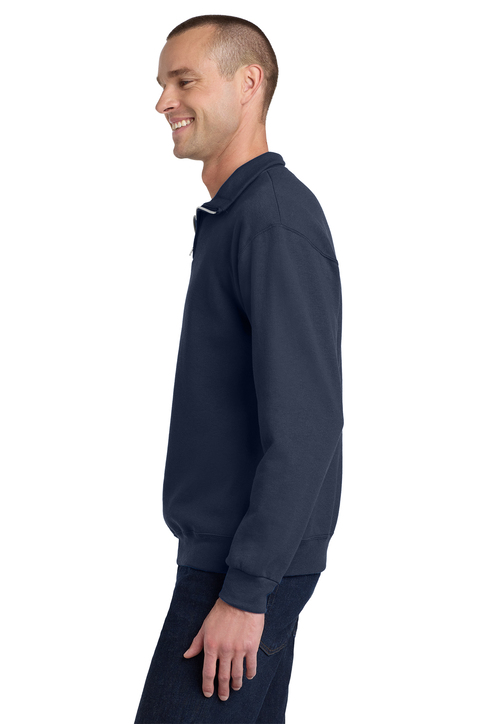 Jerzees NuBlend 1/4-Zip Cadet Collar Sweatshirt | Product | SanMar