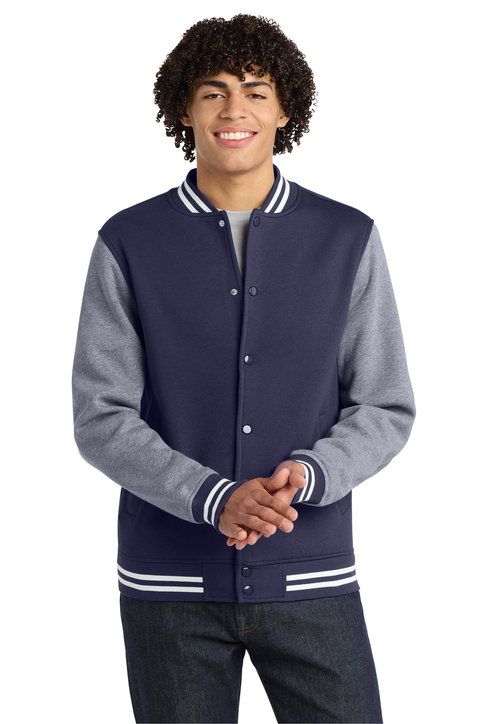 Sport-Tek Fleece Letterman Jacket | Product | SanMar