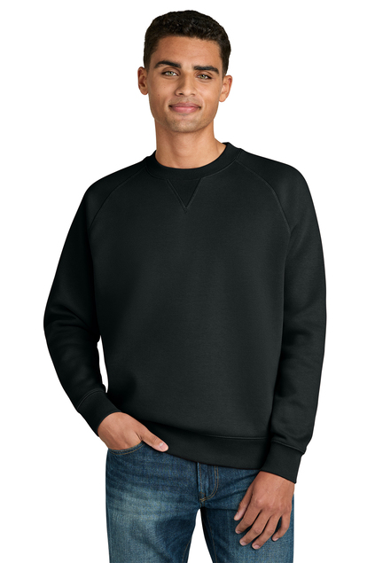 Port & Company Men's Tall Ultimate Crewneck Sweatshirt (PC90T) - Jet Black, 4XLT
