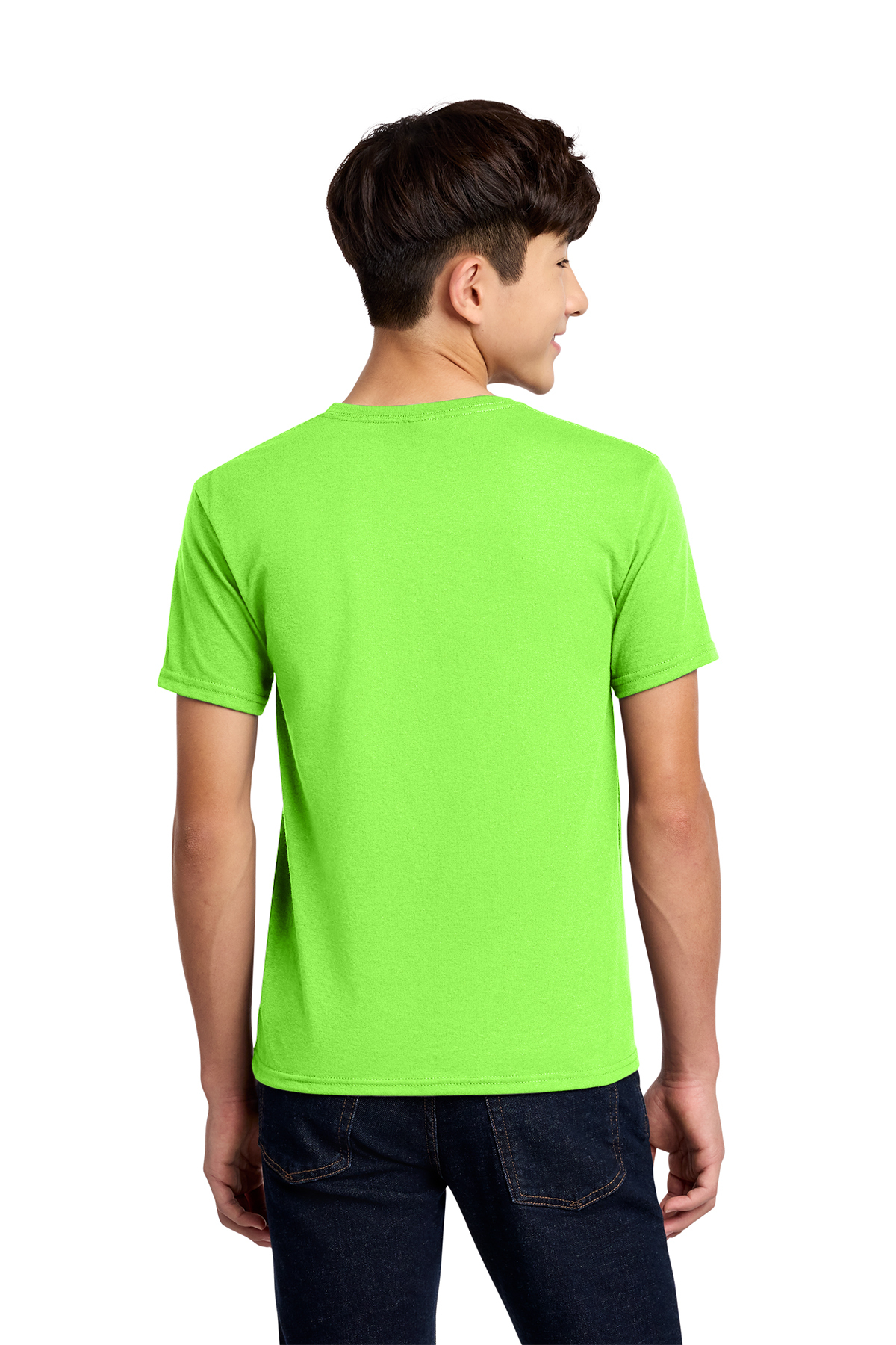 DECEMBERMAY メッシュグリーンシャツ Jerzees Youth Dri-Power 50/50 Cotton/Poly T-Shirt | Product | SanMar