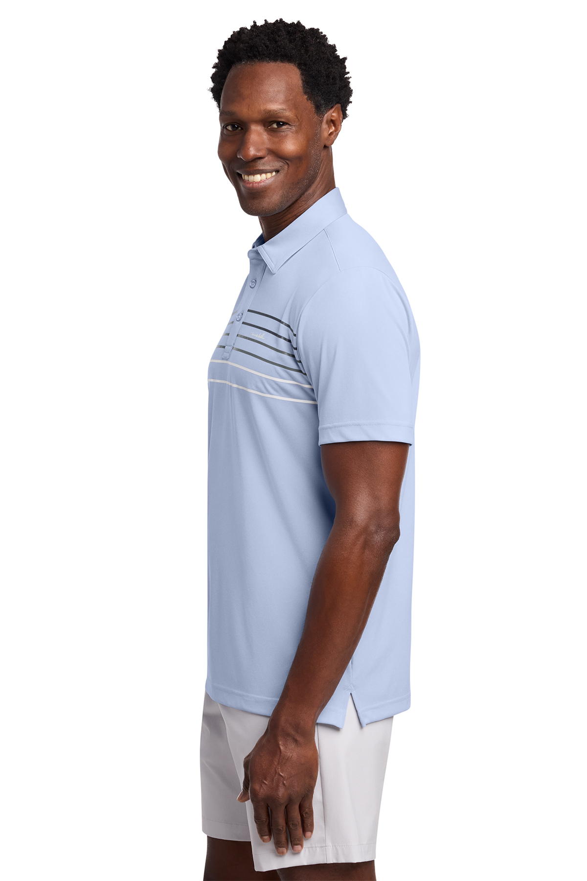 TravisMathew Coto Performance Chest Stripe Polo | Product
