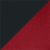 Black/ Deep Red